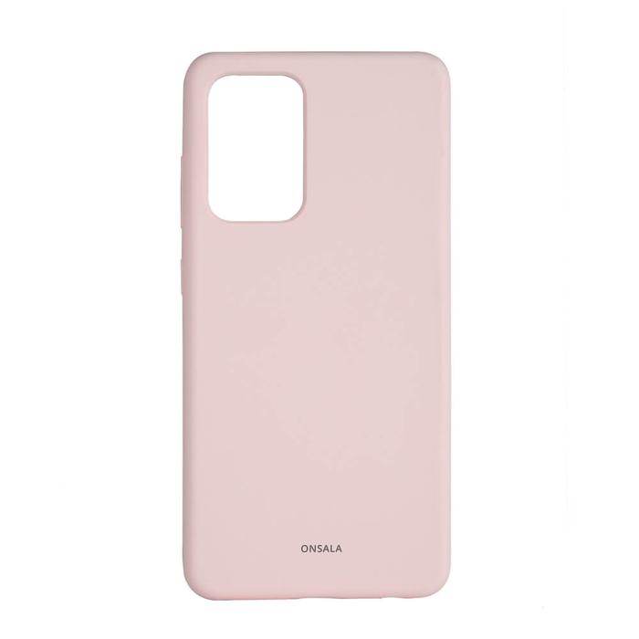 Bild 1, ONSALA Samsung Galaxy A52 / A52s Mobilskal Silikon Sand Rosa
