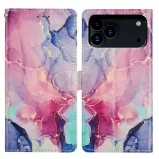 iPhone 18 Pro Max/17 Pro Max Fodral Med Tryck Rosa Marmor