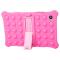 Galaxy Tab A8 10.5 Skal Pop It Fidget Kickstand Rosa