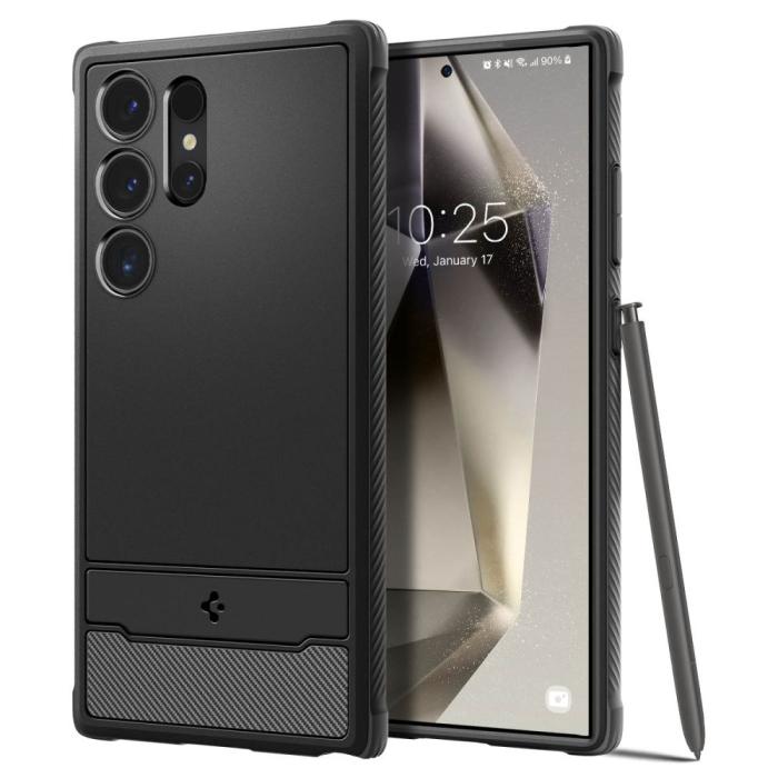 Bild 1, Spigen Galaxy S24 Ultra Skal Rugged Armor Matt Svart