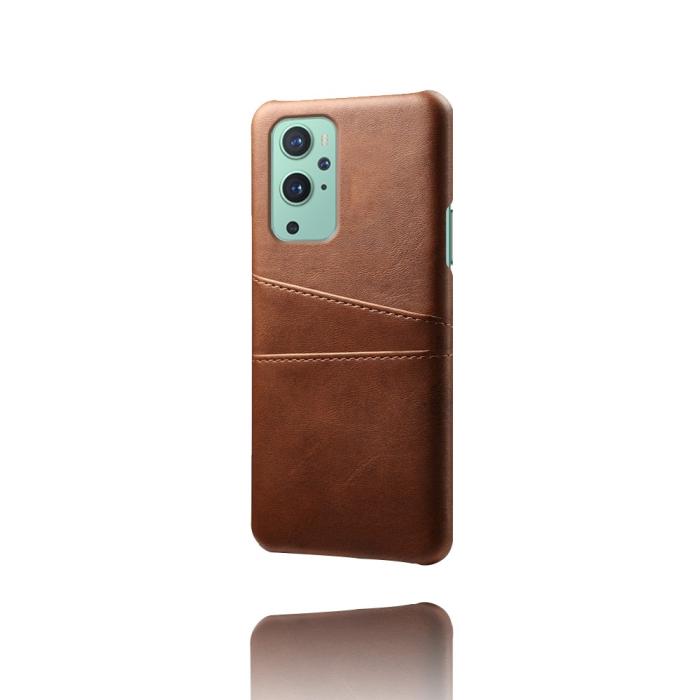 Bild 3, OnePlus 9 - KSQ Skal Med Kortfack - Brun