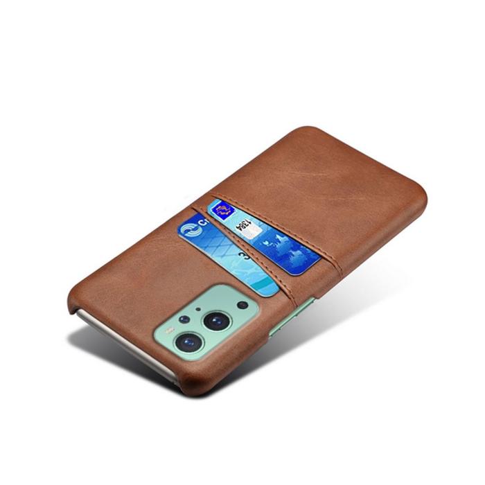 Bild 4, OnePlus 9 - KSQ Skal Med Kortfack - Brun