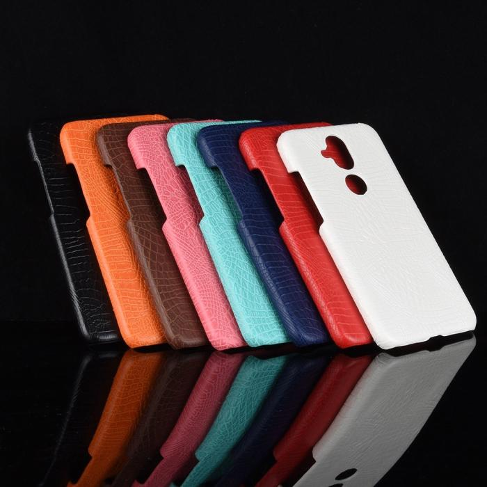 Bild 5, Nokia 8.1 - Krokodil Mönster Skal - Svart