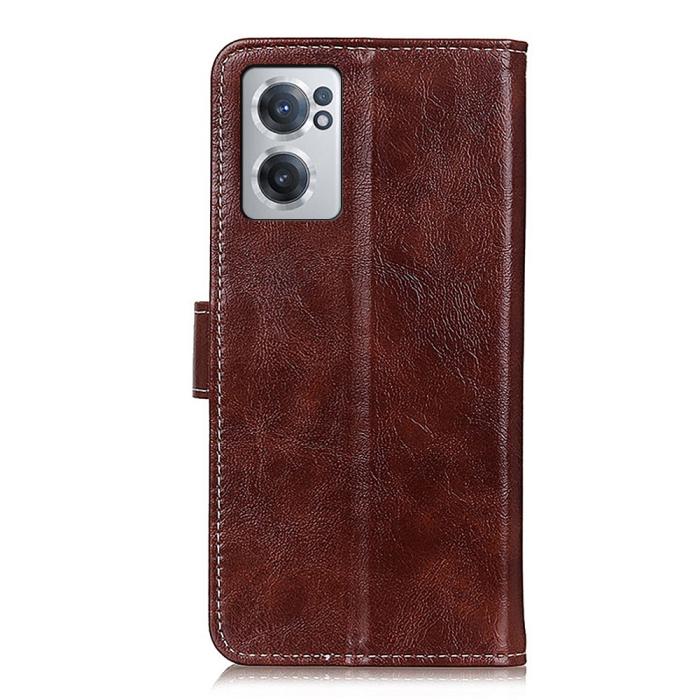 Bild 3, OnePlus Nord CE 2 5G Fodral Retro Läder Brun
