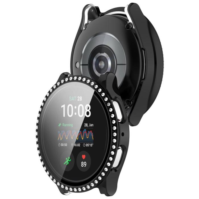 Bild 3, Galaxy Watch 7 44 mm Skal Med Skärmskydd Strass Svart