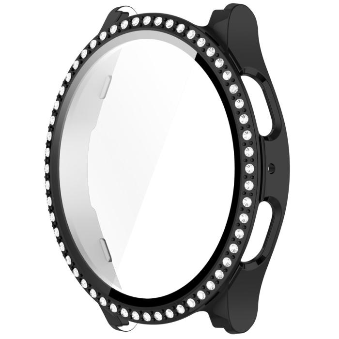 Bild 4, Galaxy Watch 7 44 mm Skal Med Skärmskydd Strass Svart