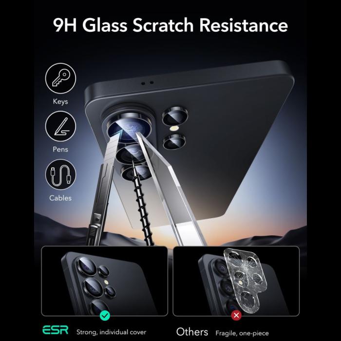 Bild 6, ESR Samsung Galaxy S26 Ultra Linsskydd Armorite Svart