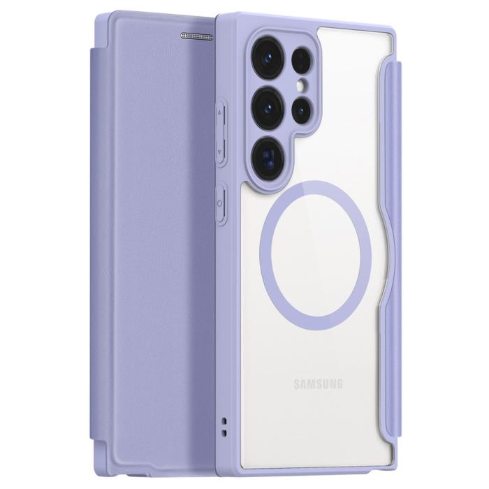 Bild 1, DUX DUCIS Galaxy S24 Ultra Fodral MagSafe Skin X Pro Lila