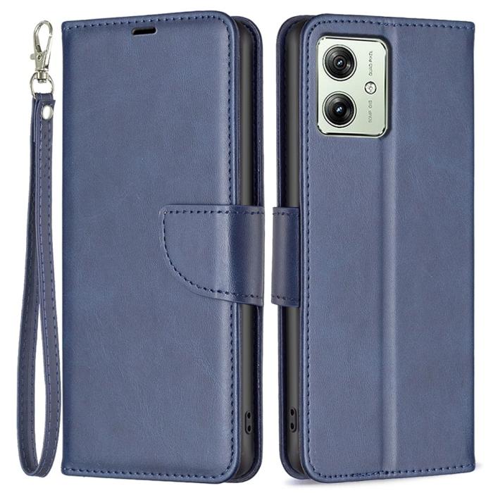 Bild 1, Motorola Moto G54 5G Fodral Shark Solid Blå