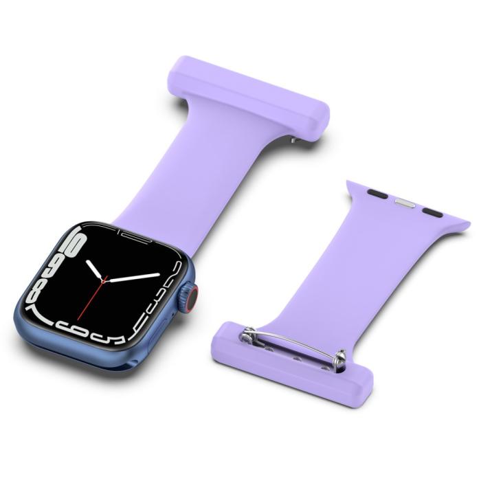 Bild 5, Apple Watch 42/44/45/49 mm Rem Sjuksköterska Lila
