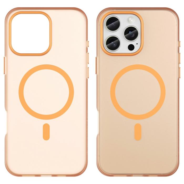 Bild 2, iPhone 16 Pro Max Skal MagSafe Slim Matt Orange