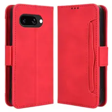 Google Pixel 9a Fodral Med Avtagbart Kortfodral R&ouml;d