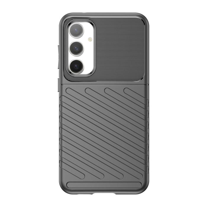 Bild 2, Samsung Galaxy S23 FE Skal Twill Textur Svart