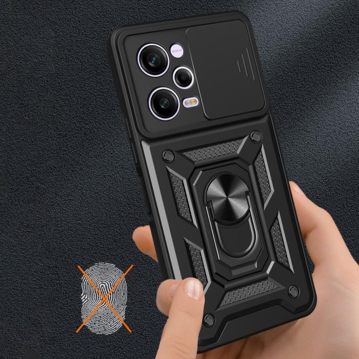 Bild 6, Xiaomi Redmi Note 12 Pro 5G Skal CamShield Ring Hybrid Guld