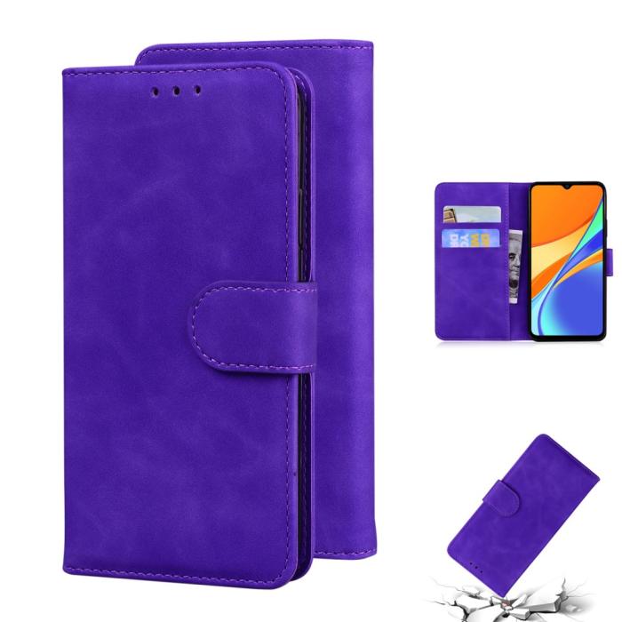 Bild 1, Xiaomi Redmi 9C Fodral Läder Lila