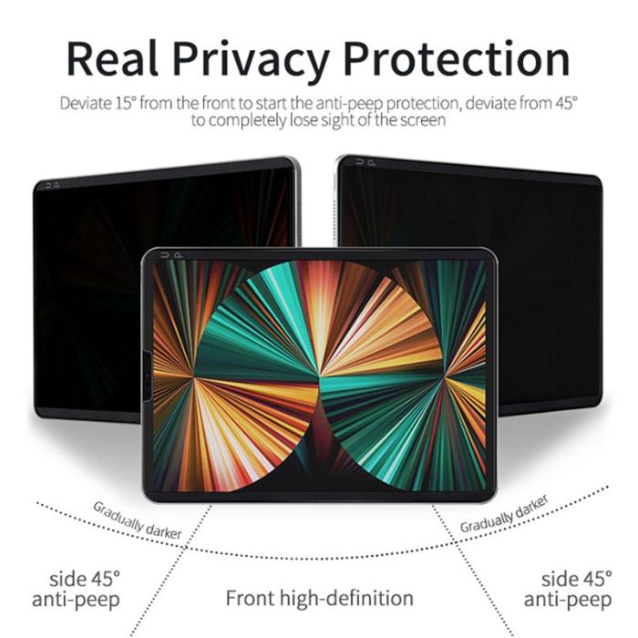 Bild 3, Samsung Galaxy Z Fold 8 Ultra Skärmskydd Privacy HydroGel
