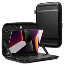 Spigen Laptop 13-14" Skyddsfodral Rugged Armor Pouch 'Pro' Svart