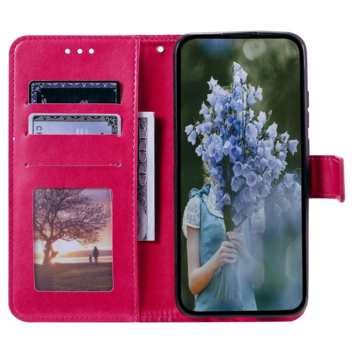 Bild 2, Sony Xperia 1 VI Mandala Läder Fodral Rosa