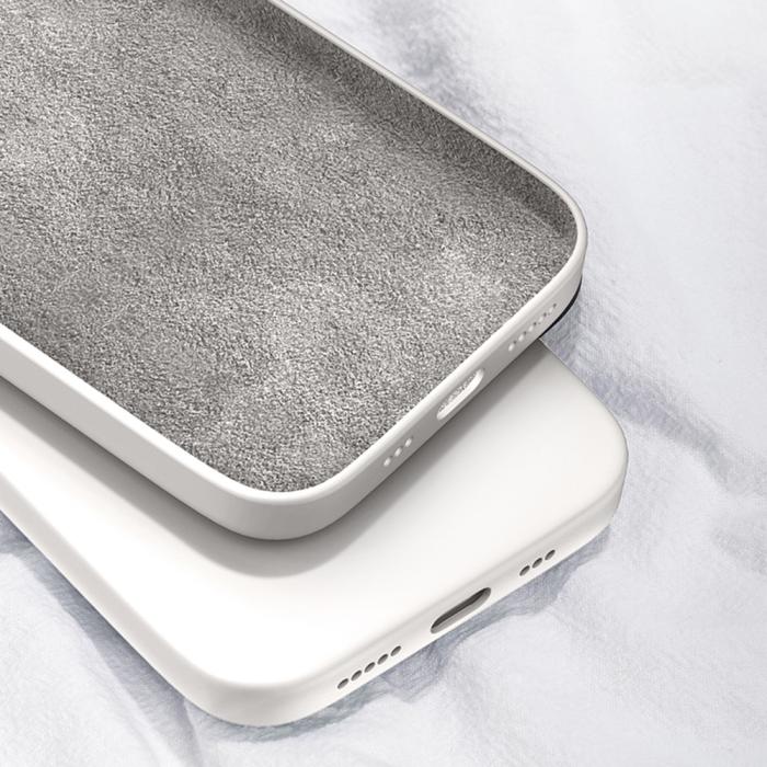 Bild 3, iPhone 15 Plus Skal Gummerad TPU Beige