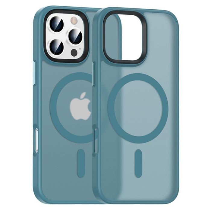 Bild 1, iPhone 16 Pro Max Skal MagSafe Hybrid Grön