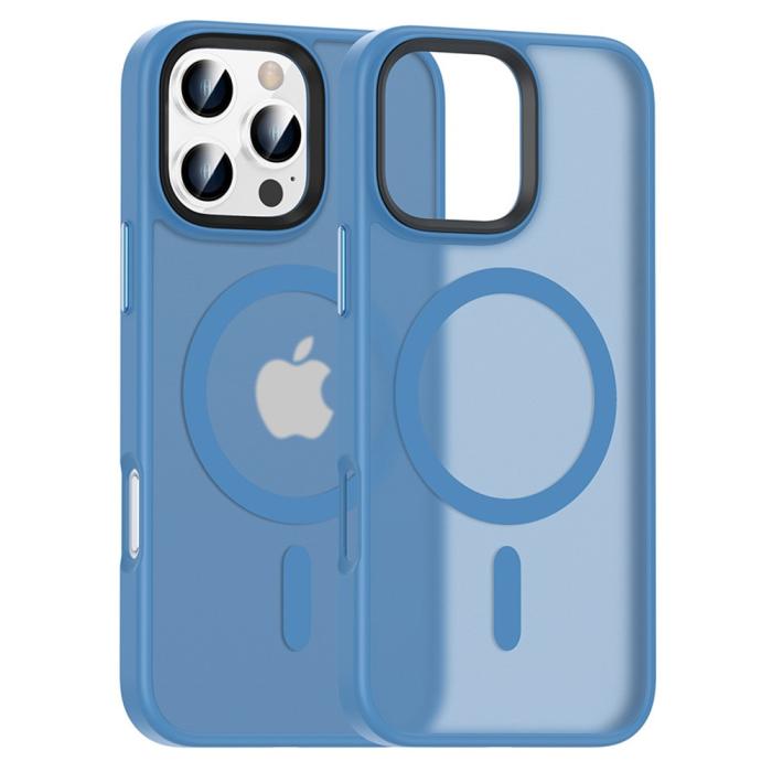 Bild 1, iPhone 16 Pro Max Skal MagSafe Hybrid Blå