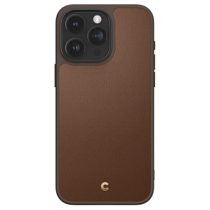 Bild 2, Spigen Cyrill iPhone 15 Pro Skal MagSafe Kajuk Saddle Brown