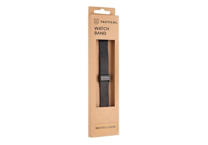 Bild 2, Tactical Apple Watch 38/40 mm Milanese Armband - Svart