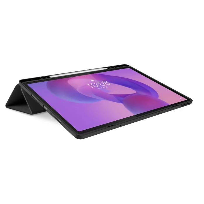 Bild 5, Tech-Protect Lenovo Idea Tab Plus Fodral SC Pennhållare Svart