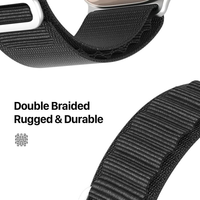 Bild 6, DUX DUCIS Apple Watch 42/44/45/49 mm Armband Polyester Pro