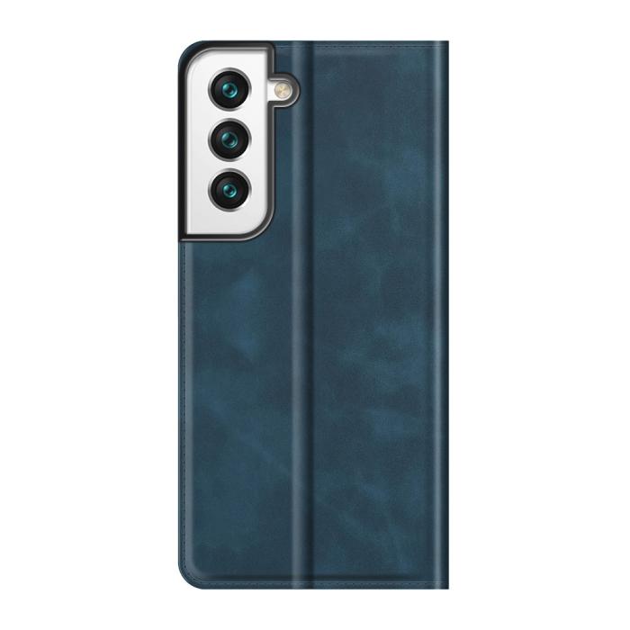 Bild 3, Samsung Galaxy S22 Plus Fodral Flip Silkeslent Blå