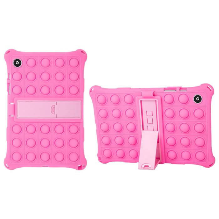 Bild 6, Galaxy Tab A8 10.5 Skal Pop It Fidget Kickstand Rosa
