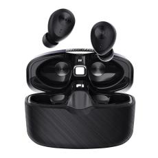 BLUEDIO Tr&aring;dl&ouml;sa In-Ear H&ouml;rlurar - Svart