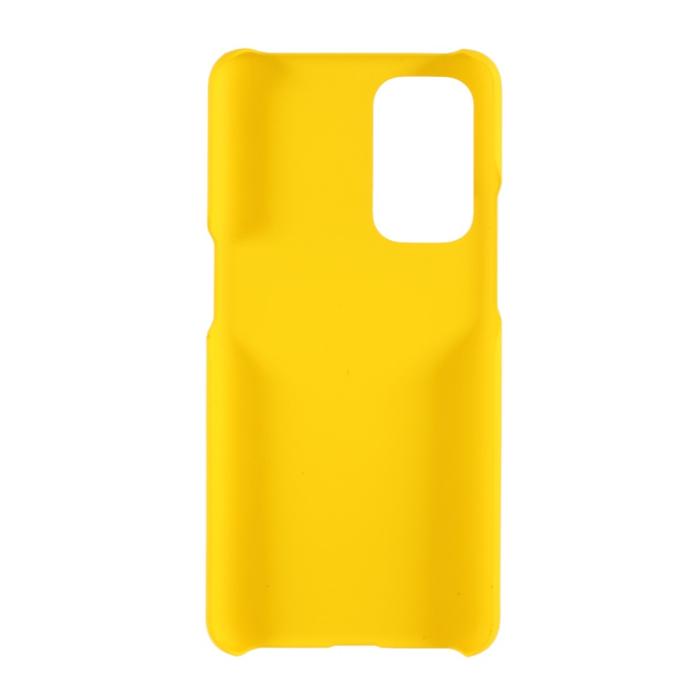 Bild 4, OnePlus 9 - Gummi Touch Skal - Gul