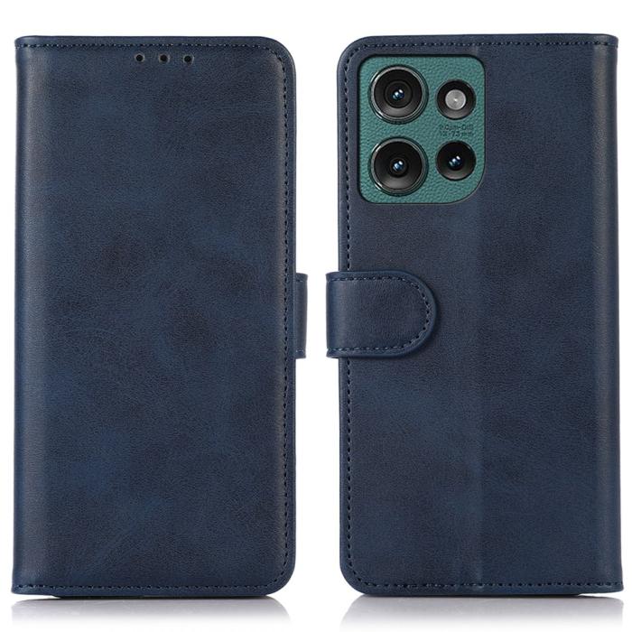 Bild 1, Motorola Edge 50 Neo Fodral Läder Blå