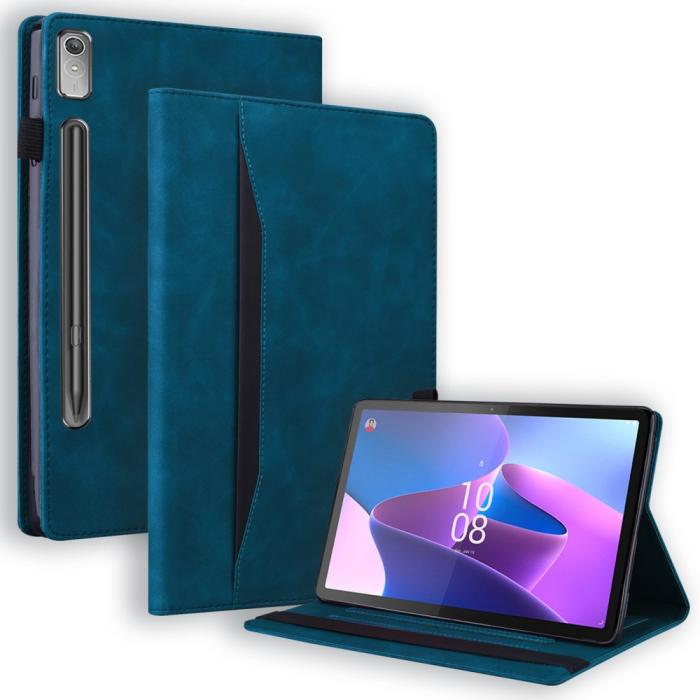 Bild 1, Lenovo Tab P11 Pro Gen 2 Fodral Med Frontficka Mörk Blå