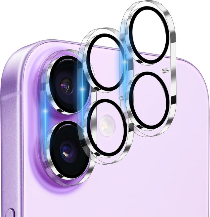 Bild 1, 2-Pack iPhone 17 Linsskydd I Härdat Glas