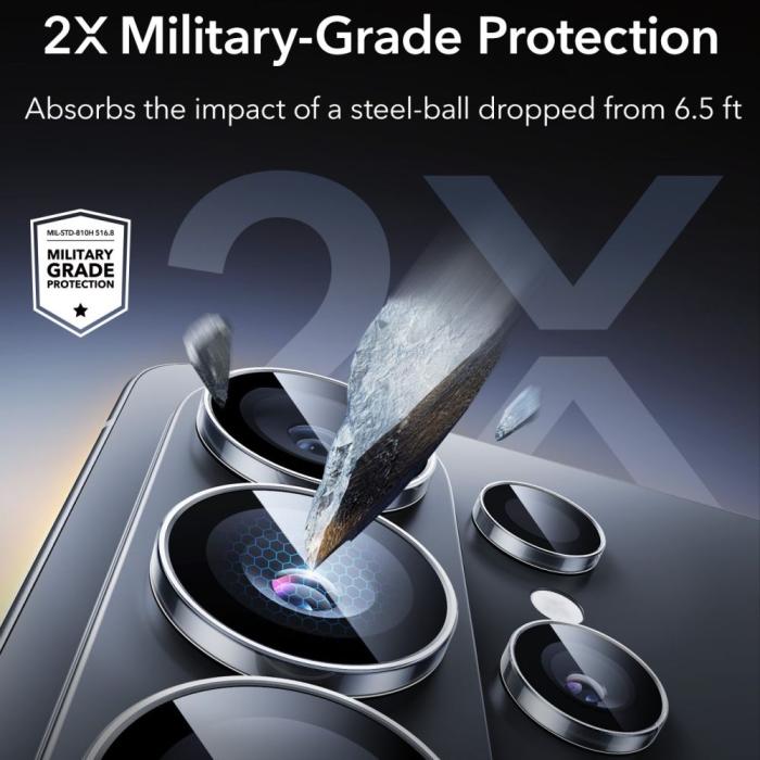Bild 4, ESR Samsung Galaxy S26 Ultra Linsskydd Armorite Transparent