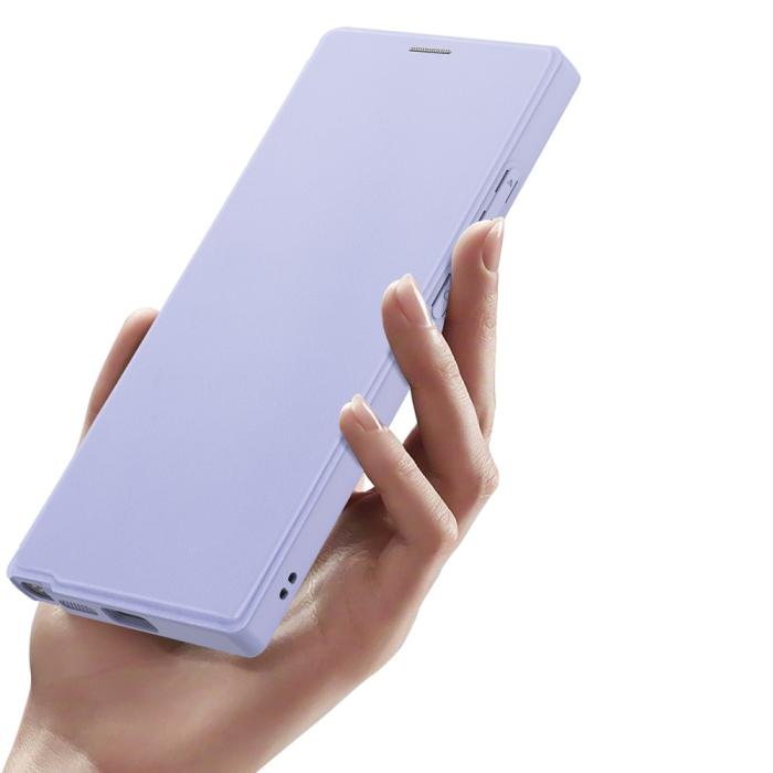Bild 6, DUX DUCIS Galaxy S24 Ultra Fodral MagSafe Skin X Pro Lila