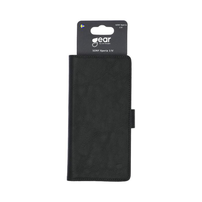 Bild 2, GEAR Sony Xperia 1 IV Fodral Läder Svart