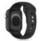 Tech-Protect Apple Watch 42/44/45/46/49 mm Armband Silikon Black