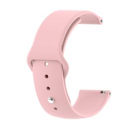 Silikon Armband För Smartwatch - Rosa (22 mm)