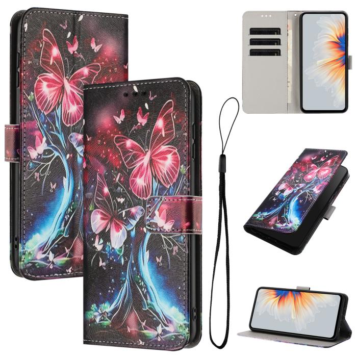 Bild 4, Samsung Galaxy A57 5G Fodral Med Tryck Fjäril / Träd