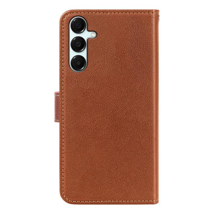 Bild 6, Samsung Galaxy A27 Plånboksfodral Läder Brun