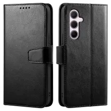 Samsung Galaxy A27 Fodral L&auml;der Svart