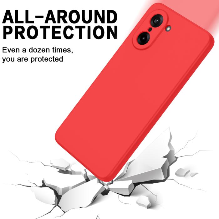 Bild 5, OnePlus Nord CE5 Skal Liquid Silikon Röd