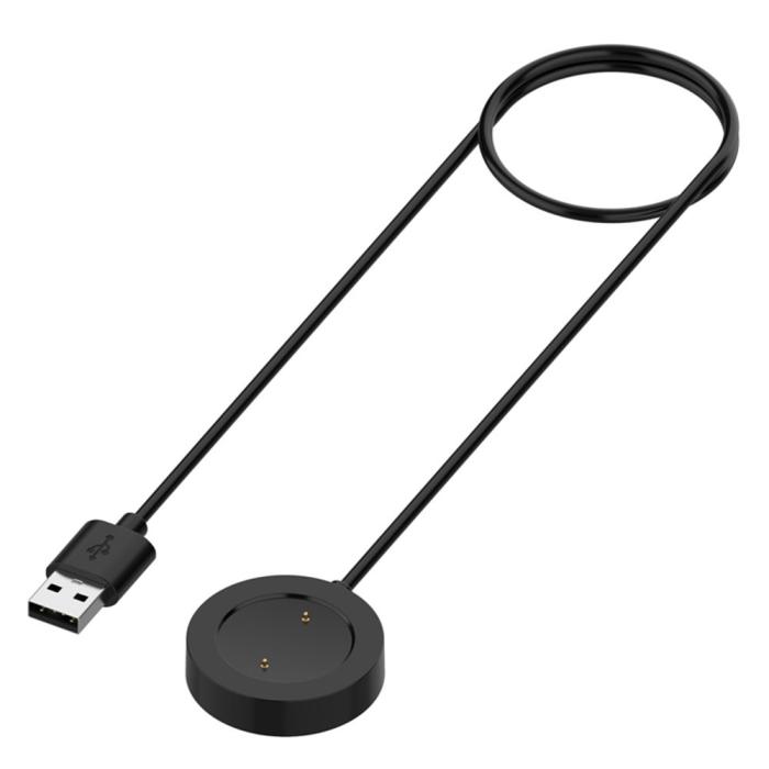 Bild 5, 1m USB Laddningskabel Xiaomi Color 2 / S1 Active / Color Sport Svart