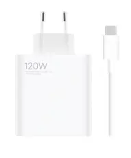 Xiaomi 120W Charging Combo Väggladdare, 1 m USB-C Kabel Vit