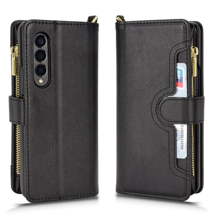 Bild 2, Galaxy Z Fold 3 Fodral Multifunktionell Svart