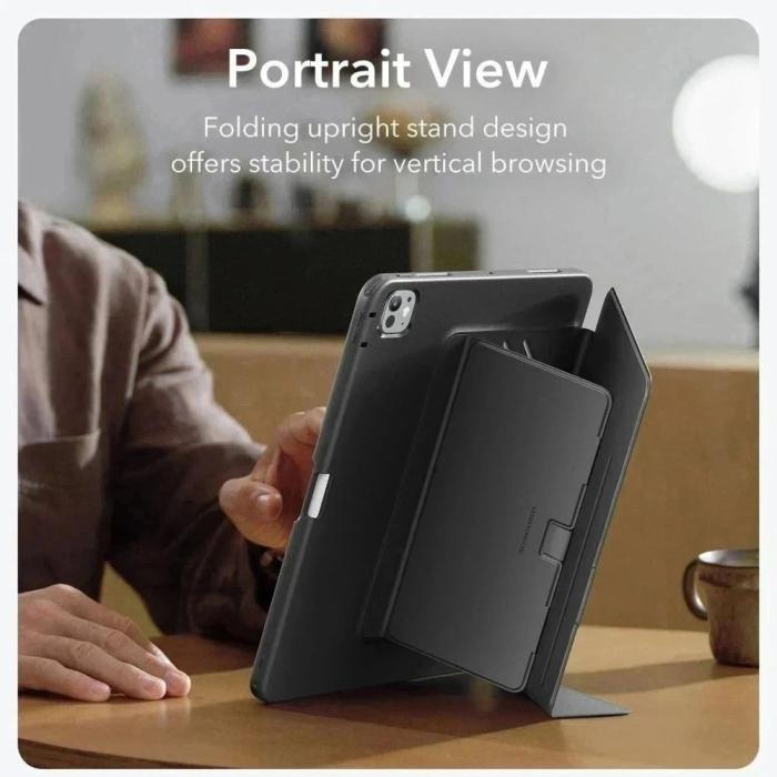 Bild 2, ESR iPad Pro 11 2025/2024 Fodral Flip Hybrid Svart