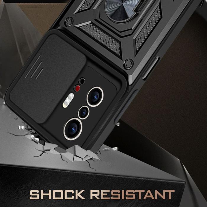 Bild 2, Xiaomi 11T / 11T Pro Skal CamShield Ring Svart